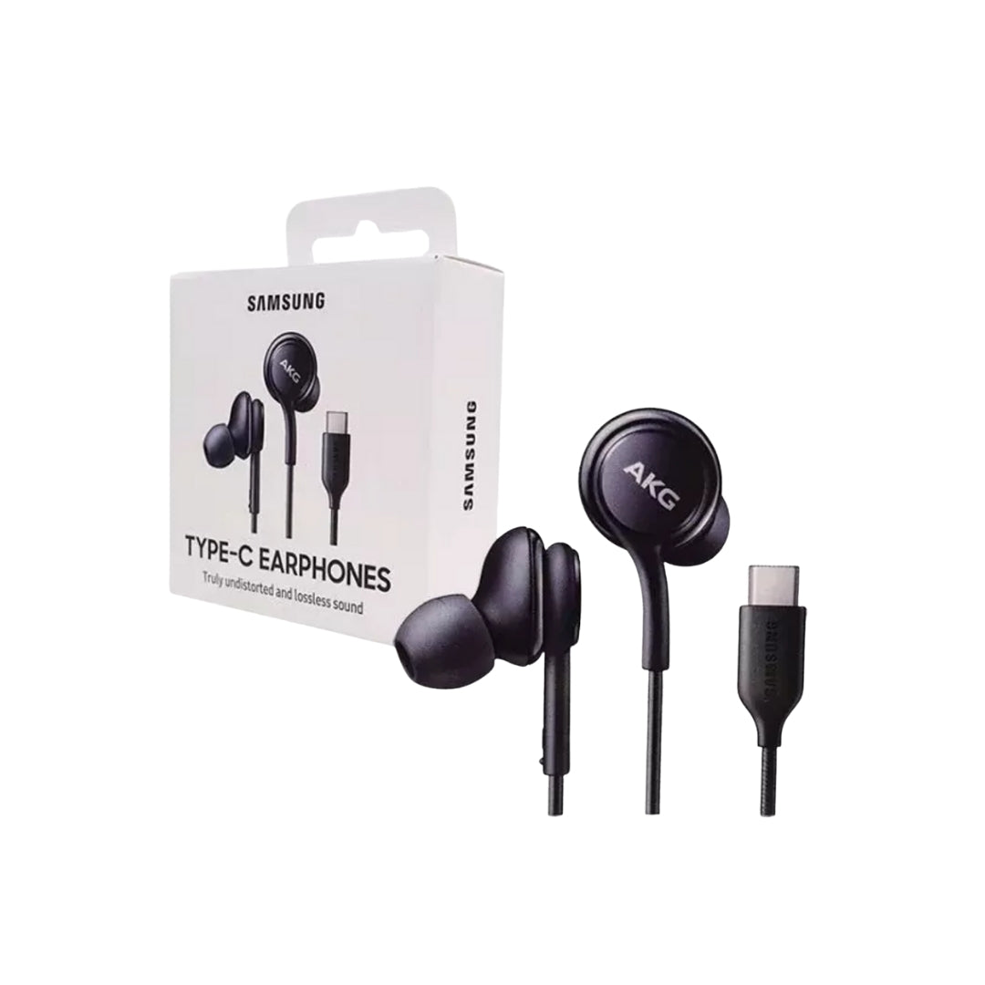 Auricular Con Cable Samsung AKG, Tipo C Negro